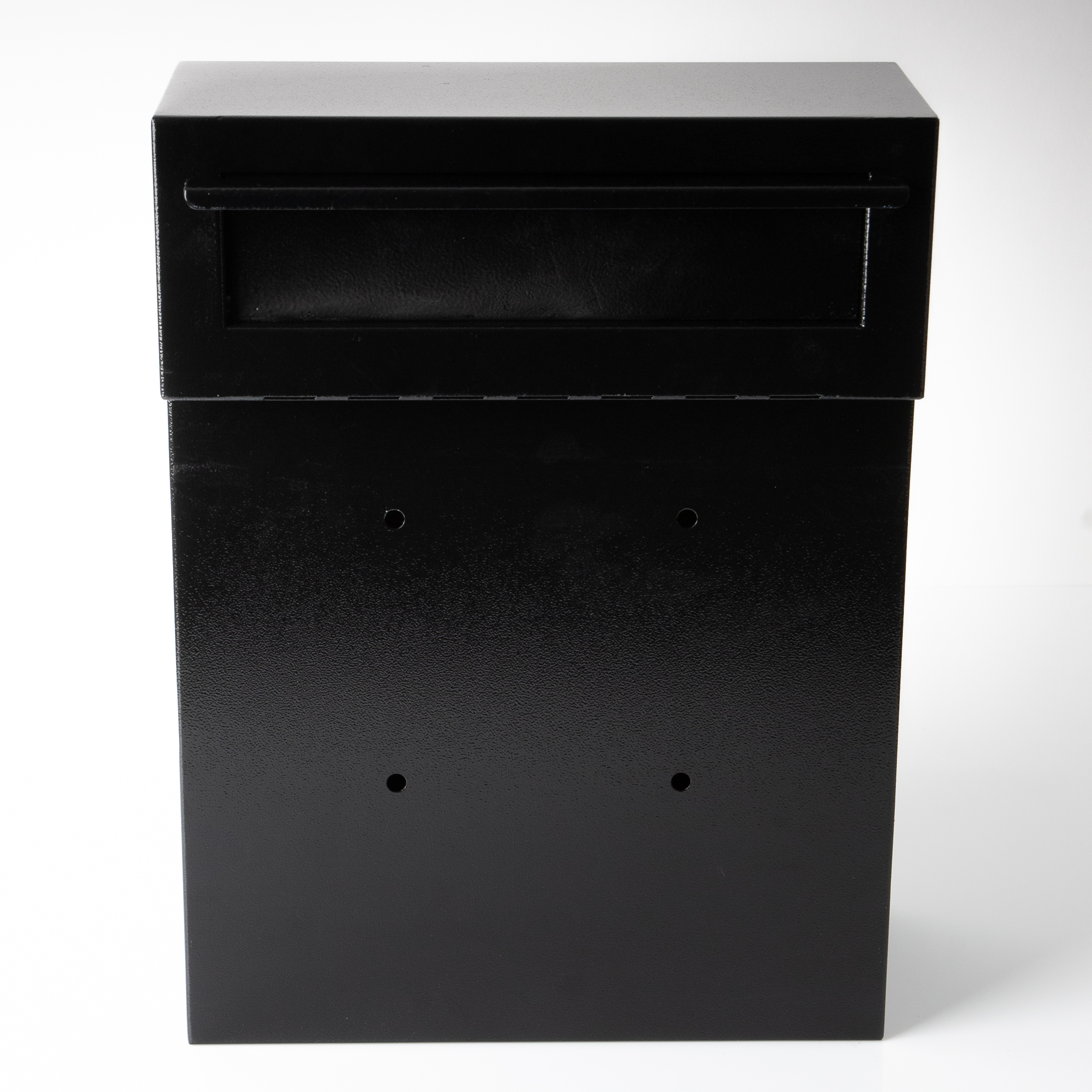Post Box Black Composite Board